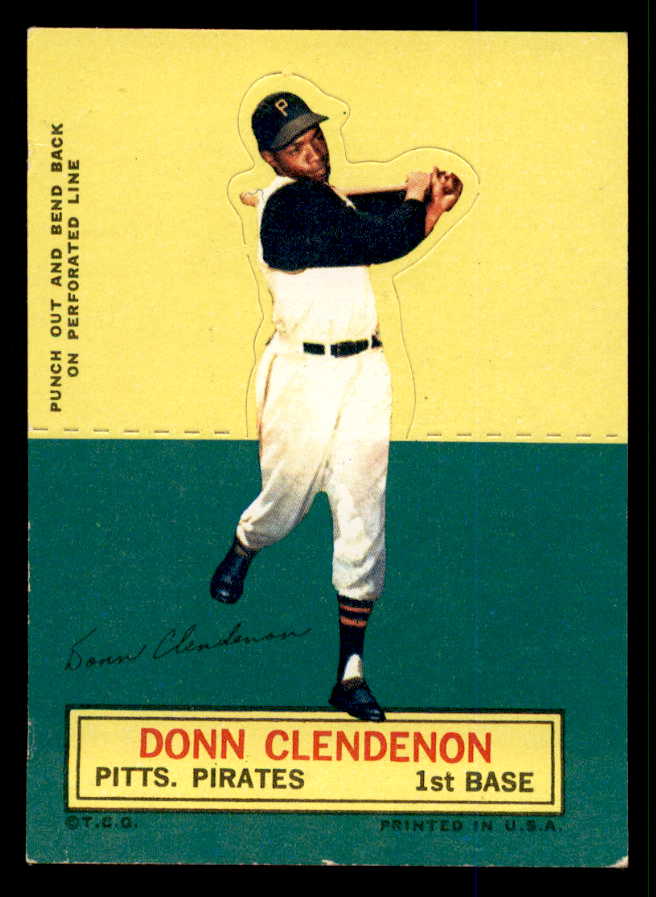 1964 Topps Baseball Stand Ups Donn Clendenon Pirates VG-EX 538502