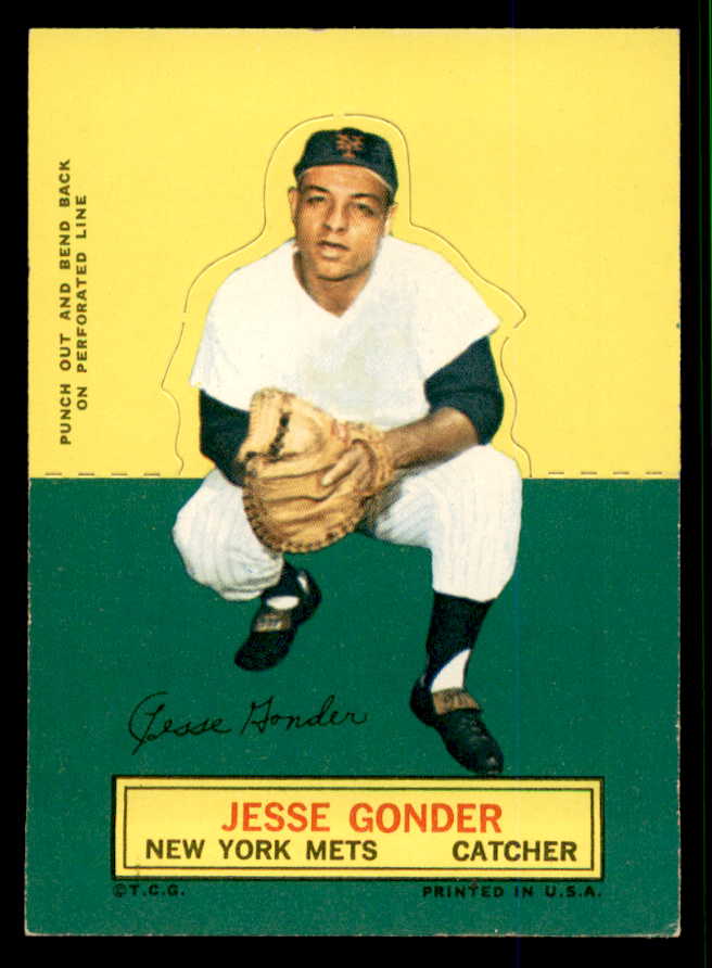 1964 Topps Baseball Stand Ups Jesse Gonder Mets EX 538507