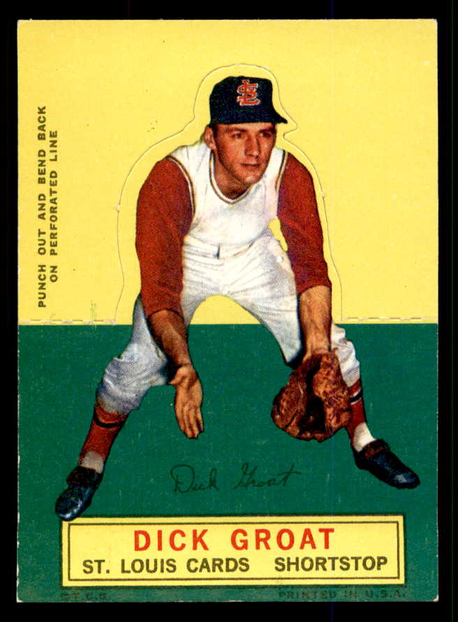 1964 Topps Baseball Stand Ups Dick Groat Cardinals EX-MT 538508