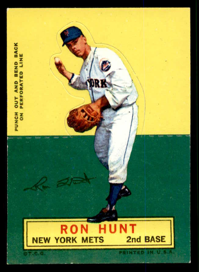 1964 Topps Baseball Stand Ups Ron Hunt Mets EX-MT 538509