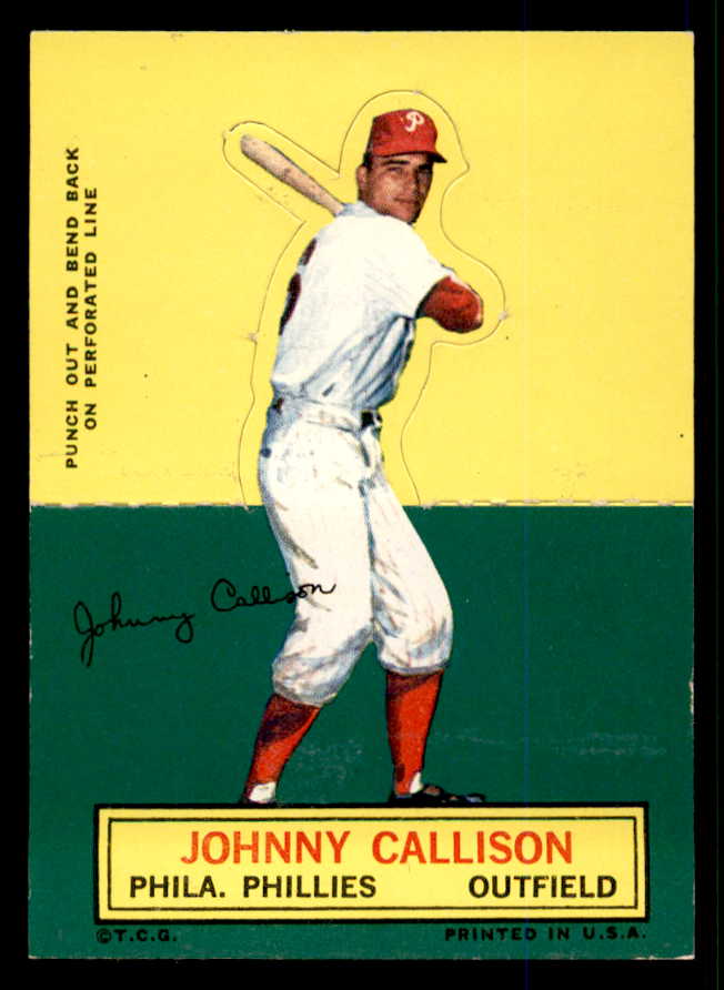 1964 Topps Baseball Stand Ups Johnny Callison Phillies VG-EX 538513