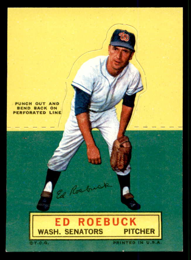 1964 Topps Baseball Stand Ups Ed Roebuck Senators VG-EX 538515