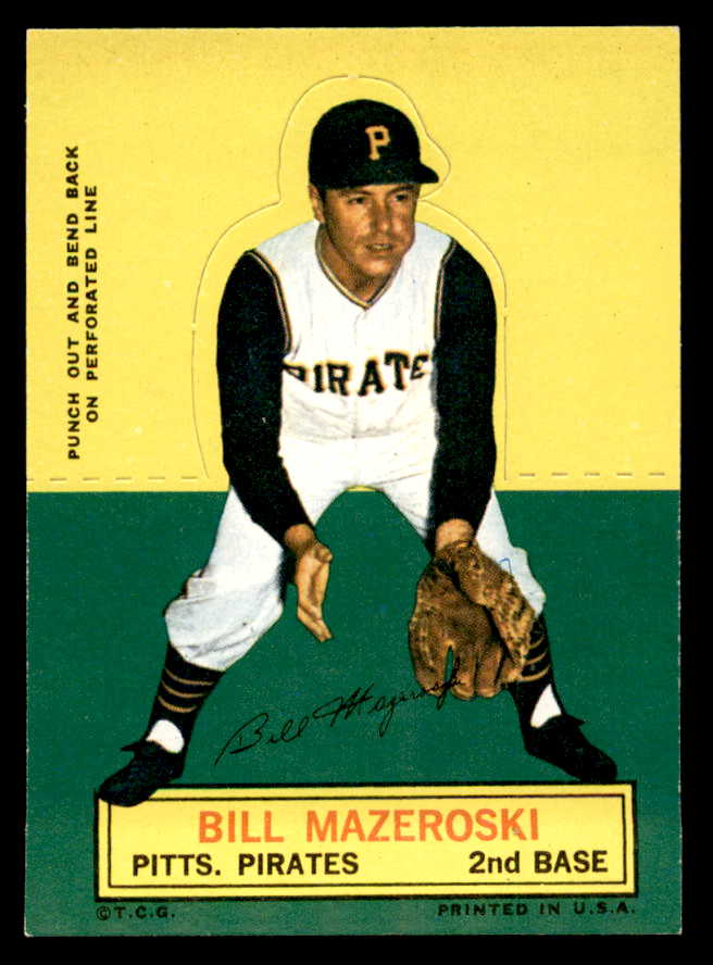 1964 Topps Baseball Stand Ups Bill Mazeroski Pirates NR-MT 538522
