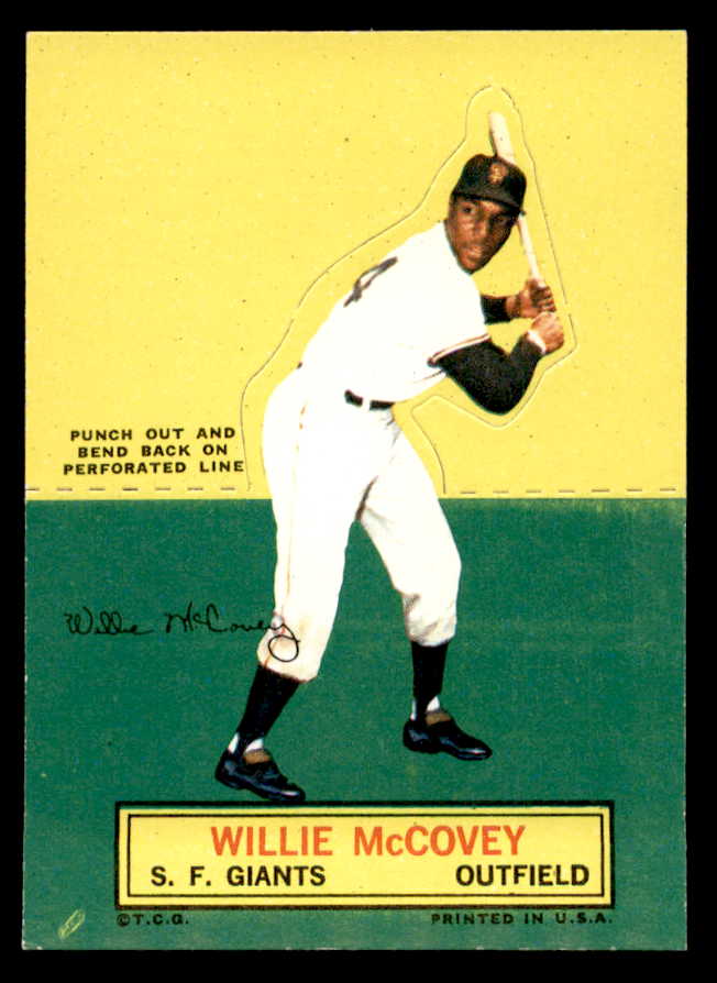 1964 Topps Baseball Stand Ups Willie McCovey Giants EX-MT 538524