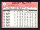 1969 Topps Baseball #500 Mickey Mantle Yankees NR-MT 538529