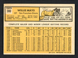 1963 Topps Baseball #300 Willie Mays Giants EX-MT 538533