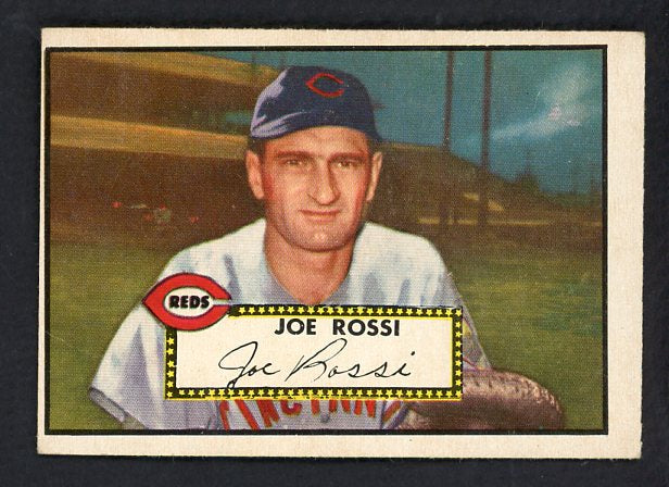 1952 Topps Baseball #379 Joe Rossi Reds EX+/EX-MT 538548
