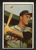 1953 Bowman Color Baseball #097 Eddie Mathews Braves EX 538561