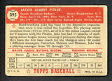 1952 Topps Baseball #395 Jake Pitler Dodgers GD-VG 538590