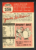 1953 Topps Baseball #258 Jim Gilliam Dodgers EX-MT 538608