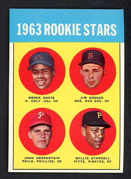 1963 Topps Baseball #553 Willie Stargell Pirates NR-MT 538612