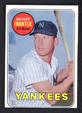 1969 Topps Baseball #500 Mickey Mantle Yankees EX 538630