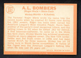 1964 Topps Baseball #331 Mickey Mantle Al Kaline Roger Maris NR-MT 538637