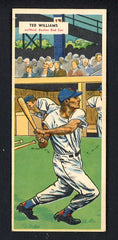 1955 Topps Baseball Double Headers #069/70 Ted Williams Hal Smith EX+/EX-MT 538642