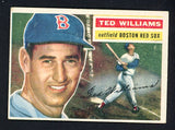 1956 Topps Baseball #005 Ted Williams Red Sox EX White 538647