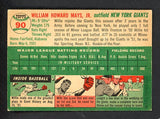 1954 Topps Baseball #090 Willie Mays Giants EX+ 538650