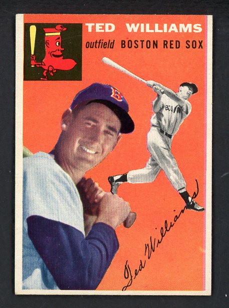 1954 Topps Baseball #001 Ted Williams Red Sox NR-MT 538652