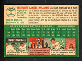 1954 Topps Baseball #001 Ted Williams Red Sox NR-MT 538652