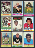 1974 Topps Football Complete Set EX-MT Stabler Bradshaw Harris 538663