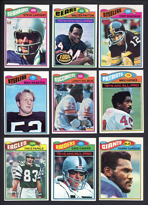 1976 Topps Football Complete Set EX-MT/NR-MT Payton Lambert 538670