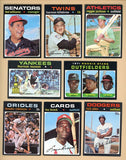 1971 Topps Baseball Complete Set EX+/EX-MT Clemente Aaron Mays 538681