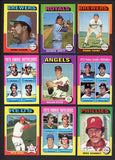 1975 Topps Baseball Complete Set EX+ Brett Yount Aaron Rice 538688