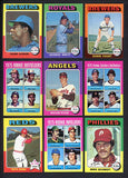 1975 Topps Baseball Complete Set EX-MT Aaron Brett Yount Rice 538690