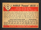 1953 Bowman Color Baseball #033 Pee Wee Reese Dodgers VG-EX 538693