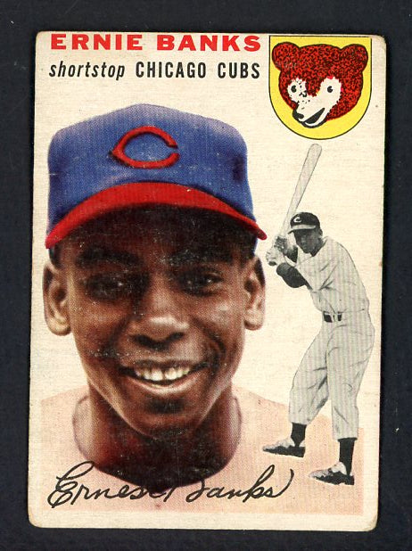 1954 Topps Baseball #094 Ernie Banks Cubs GD-VG/VG 538696