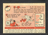 1958 Topps Baseball #001 Ted Williams Red Sox EX-MT 538699