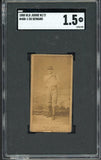1888 N172 Old Judge Ed Seward A's SGC 1.5 FR 538719