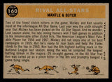1960 Topps Baseball #160 Mickey Mantle Ken Boyer EX-MT 538755
