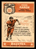 1959 Topps Baseball #561 Hank Aaron A.S. Braves EX-MT 538758