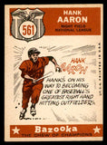 1959 Topps Baseball #561 Hank Aaron A.S. Braves EX 538759