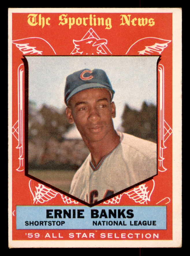 1959 Topps Baseball #559 Ernie Banks A.S. Cubs EX-MT 538760