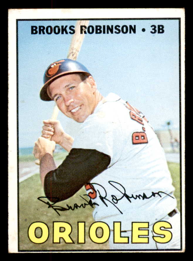 1967 Topps Baseball #600 Brooks Robinson Orioles EX 538768