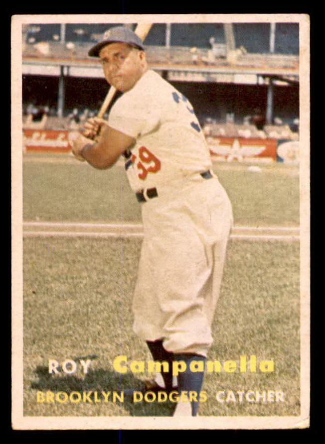 1957 Topps Baseball #210 Roy Campanella Dodgers VG-EX 538774