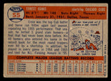 1957 Topps Baseball #055 Ernie Banks Cubs VG-EX 538776