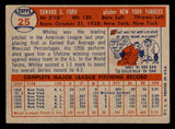 1957 Topps Baseball #025 Whitey Ford Yankees VG-EX 538777