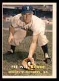 1957 Topps Baseball #030 Pee Wee Reese Dodgers VG-EX 538781