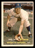 1957 Topps Baseball #030 Pee Wee Reese Dodgers VG-EX 538782