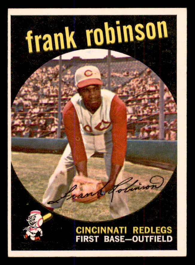 1959 Topps Baseball #435 Frank Robinson Reds EX-MT 538785