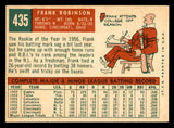 1959 Topps Baseball #435 Frank Robinson Reds EX-MT 538785