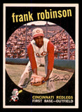 1959 Topps Baseball #435 Frank Robinson Reds EX-MT 538786