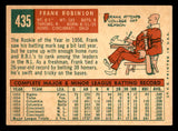 1959 Topps Baseball #435 Frank Robinson Reds EX-MT 538786