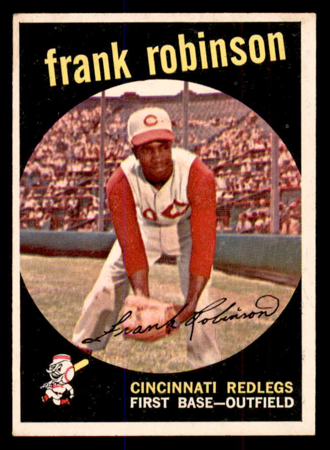 1959 Topps Baseball #435 Frank Robinson Reds EX+/EX-MT 538787