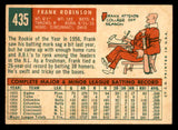 1959 Topps Baseball #435 Frank Robinson Reds EX+/EX-MT 538787