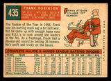 1959 Topps Baseball #435 Frank Robinson Reds EX-MT 538788