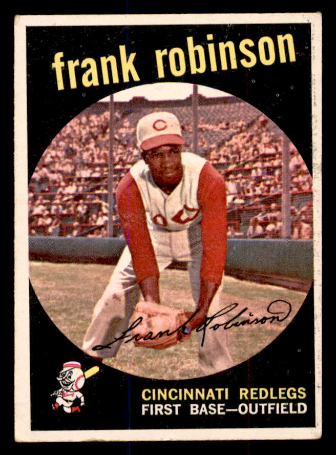 1959 Topps Baseball #435 Frank Robinson Reds VG-EX 538789