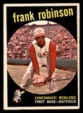 1959 Topps Baseball #435 Frank Robinson Reds VG-EX 538789